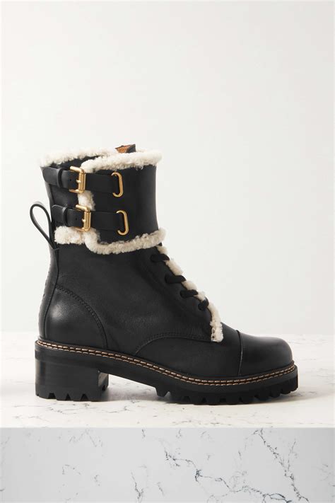 buy chloe boots online|see by chloe shearling boots.